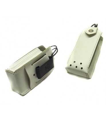 Porta radio ricetrasmittente Vega Holster in cuoio da cintura cinturone 6R30