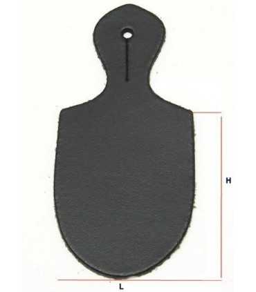 LEATHER BADGE HOLDER CM 4.5 x 6