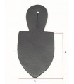 LEATHER BADGE HOLDER CM 4 x 5.2