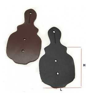 LEATHER BADGE HOLDER CM 5.5 x 6.5