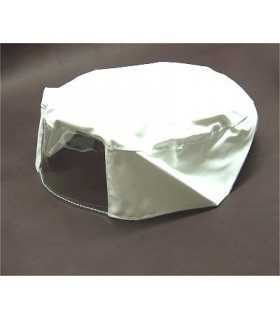 KEPY WHITE REFLECTIVE HAT COVER