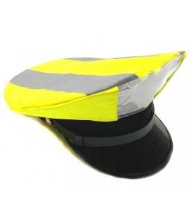 Copri berretto Vega Holster alta visibilita 4AV00 con elastico giallo fluo rifrangente