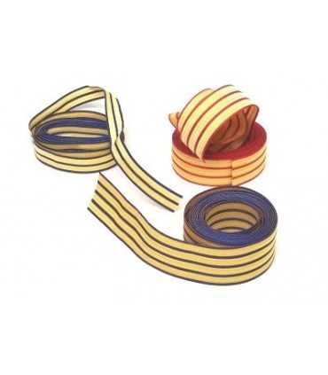 Fascia gallone oro per gradi per galloni berretto oro blu rosso