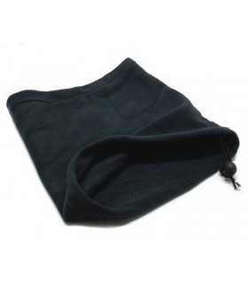 Blue night fleece neck warmer for security officers