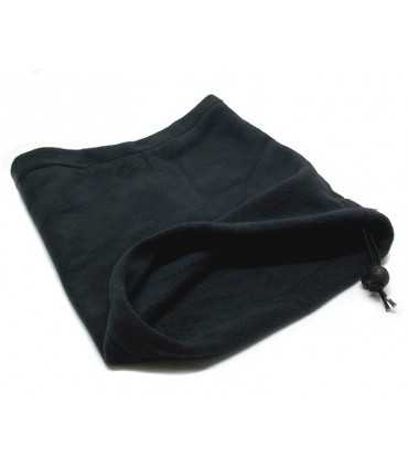 Blue night fleece neck warmer for security officers