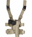 SHWL8 - Injection moulded polymer Holster with double safety system