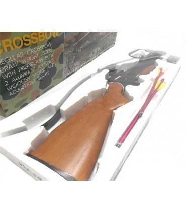 Wooden rifle crossbow 150 LB