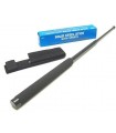 BIG TELESCOPIC EXPANDABLE BATON WITH BLACK NYLON HOLDER