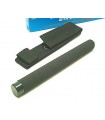 BIG TELESCOPIC EXPANDABLE BATON WITH BLACK NYLON HOLDER