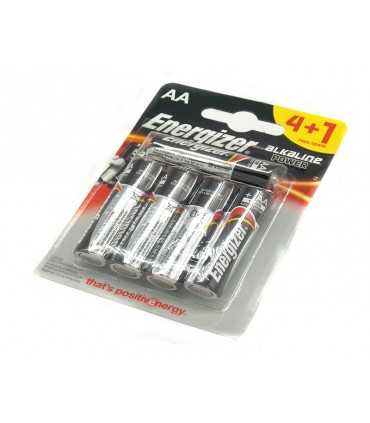 Batteria Energizer Alkaline Power AA 4+1