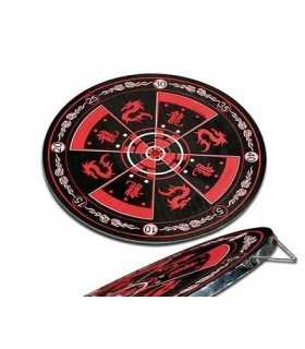 Target ninja stars to 37 cm for the launch training