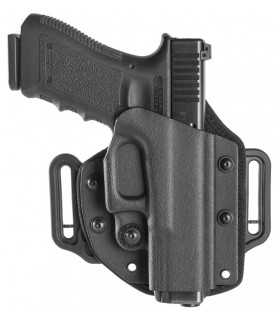 VHH8 - “POLYMER PANCAKE” - Thermo molded holster with soft rear part