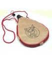 Borraccia pelle spagna retta 1,5 litri pk1500 r