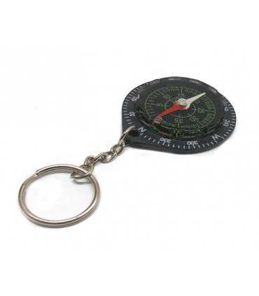 Plastic compass with keyring