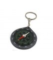 Plastic compass with keyring