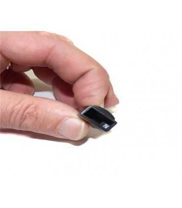 Cap for small crossbow fiber arch