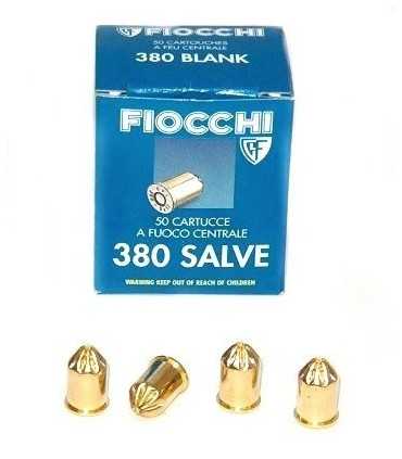Cartucce Fiocchi salve calibro 380 in ottone