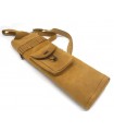 DSC back quiver in suede leather