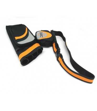 DSC quiver in black canvas 4 tubes