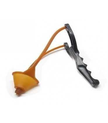PLASTIC WORM SLINGSHOT