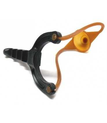 PLASTIC WORM SLINGSHOT