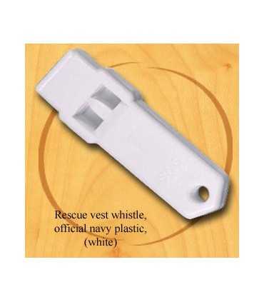 NAVY RESCUE VEST WHISTLE