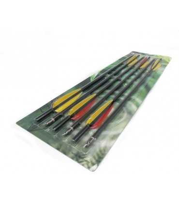 53 cm black aluminum arrow for rifle crossbow
