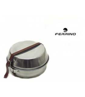 Gavetta FERRINO DUO in alluminio popote 78024V con accessori