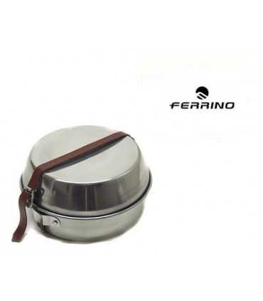 Gavetta FERRINO DUO in alluminio popote 78024V con accessori