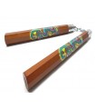 Nunchaku legno con catena 9023VA Virginia