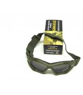 Occhiale Virginia tattico verde con elastico VO 8114