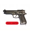 Pistola Bruni a salve 92 a raffica calibro 8 mm Top Firing