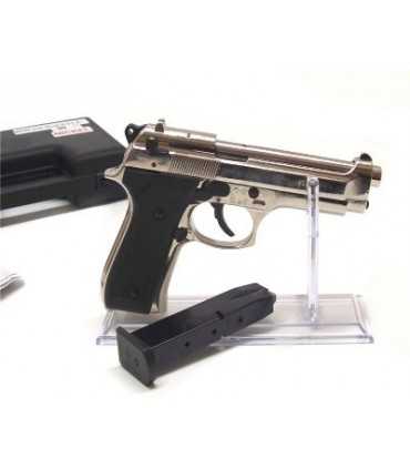 Pistola Bruni a salve 92 inox calibro 8 mm Top Firing