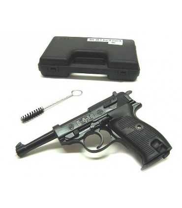 BRUNI BLACK P38 BLANK TOP FIRING GUN