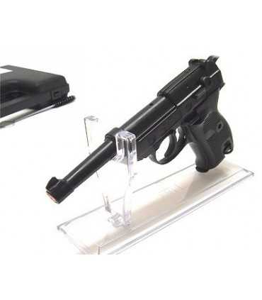 BRUNI BLACK P38 BLANK TOP FIRING GUN