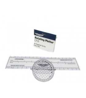 Rotating ASA plotter for flight planning