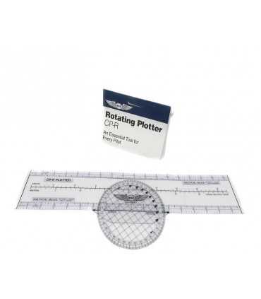 Rotating ASA plotter for flight planning