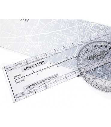 Rotating ASA plotter for flight planning