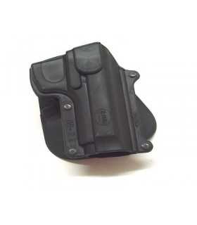 UR8 - Fondina girevole Silent in polimero con passante paddle