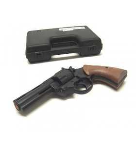 BRUNI BLACK MAGNUM BLANK TOP FIRING REVOLVER