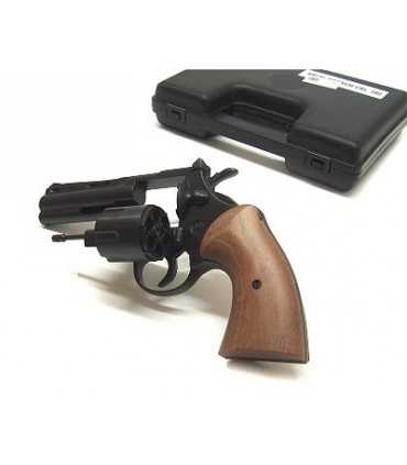 BRUNI BLACK MAGNUM BLANK TOP FIRING REVOLVER