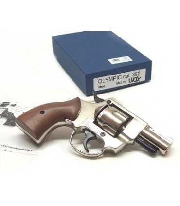 Revolver Bruni a salve Olympic inox calibro 380 Top Firing