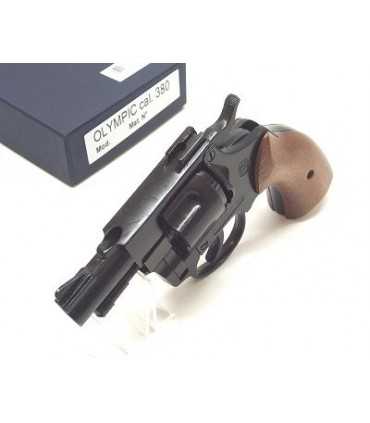 BRUNI BLACK OLYMPIC BLANK TOP FIRING REVOLVER
