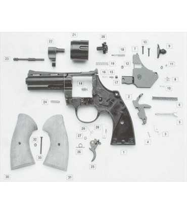 Parts kits for Revolver blanks Bruni Magnum caliber 380