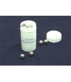 Sfere biglie acciaio diametro 10,5 mm per fionda