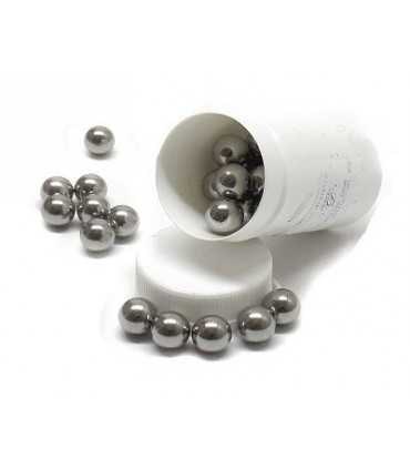 Sfere biglie acciaio diametro 10,5 mm per fionda