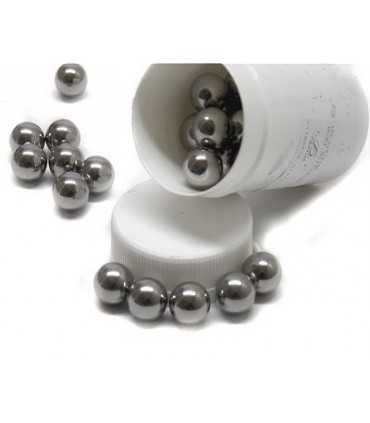 Sfere biglie acciaio diametro 10,5 mm per fionda