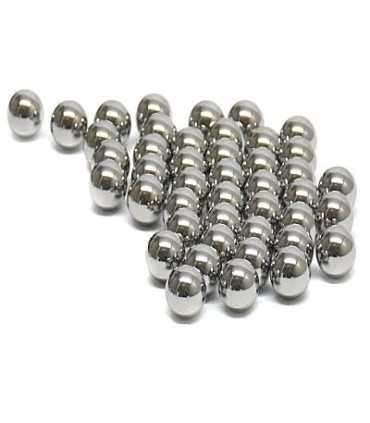 Sfere biglie acciaio diametro mm 8 per fionda