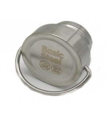 Tappo in acciaio inox di ricambio per borraccia Basic Steel