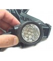Torcia 7 led da testa impermeabile per la pesca
